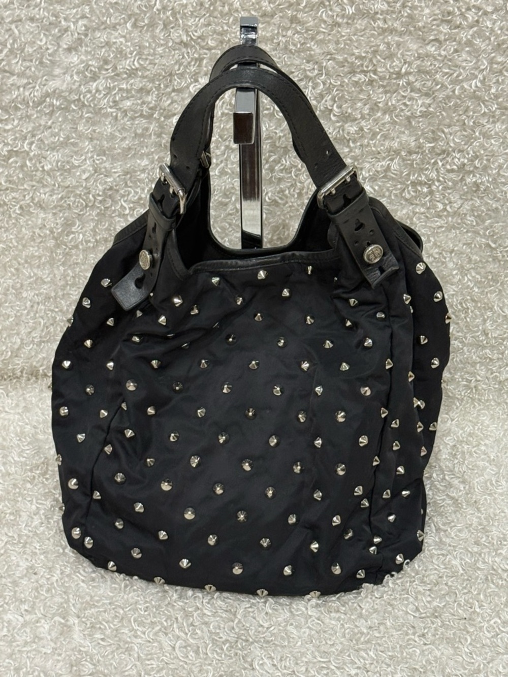Givenchy Sacca Studded Nylon Bag